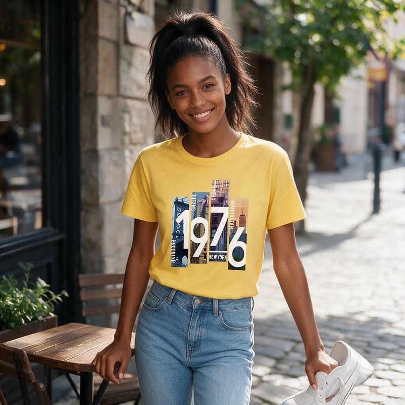 1107-1 Womens crew neck short sleeve T shirt   Minimum total order: 100 pieces. Mix styles are acceptable