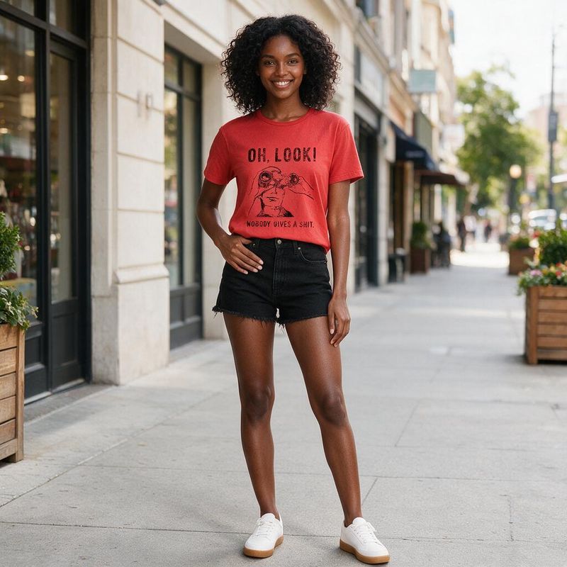 1103-1 Womens crew neck short sleeve T shirt   Minimum total order: 100 pieces. Mix styles are acceptable
