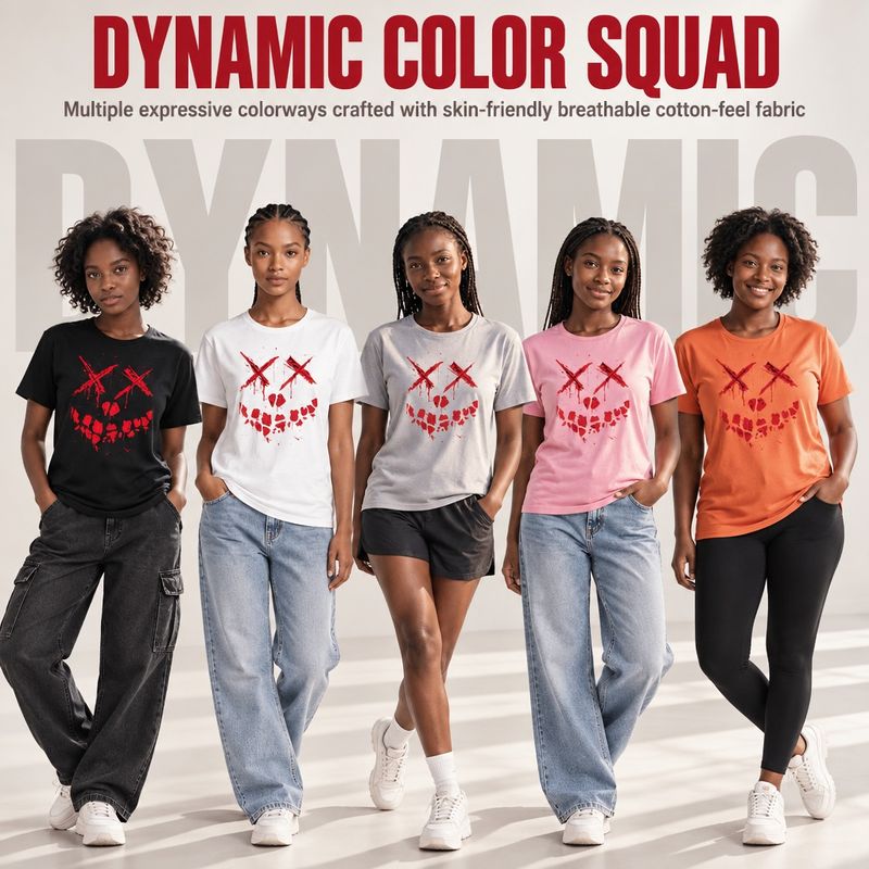 1113-1 Womens crew neck short sleeve T shirt   Minimum total order: 100 pieces. Mix styles are acceptable