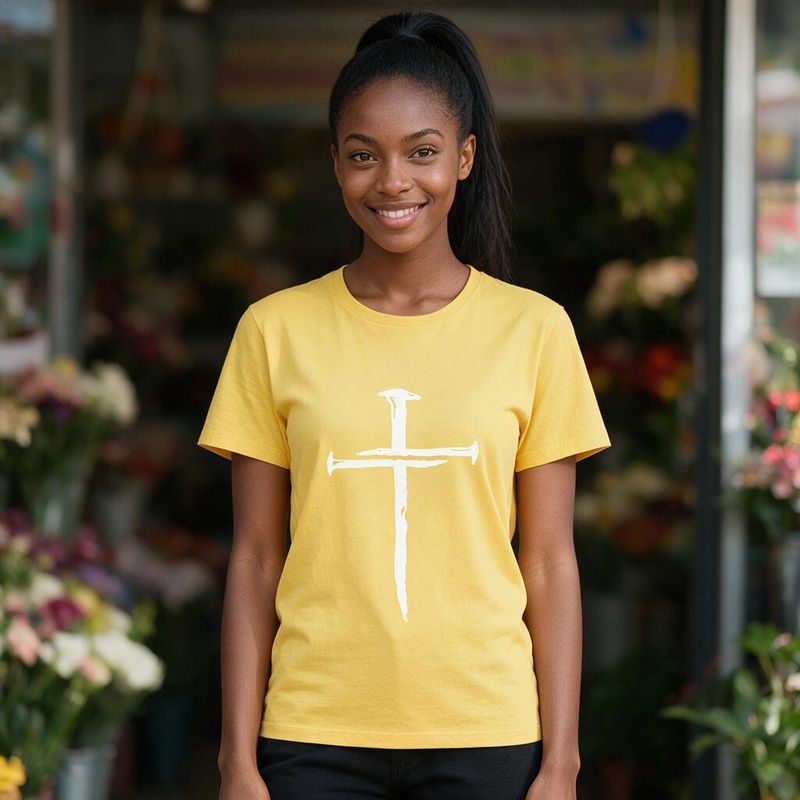 1103-3 Womens crew neck short sleeve T shirt   Minimum total order: 100 pieces. Mix styles are acceptable