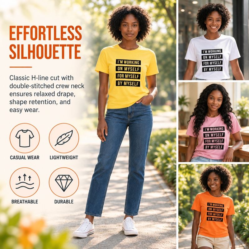 1105-2 Womens crew neck short sleeve T shirt   Minimum total order: 100 pieces. Mix styles are acceptable
