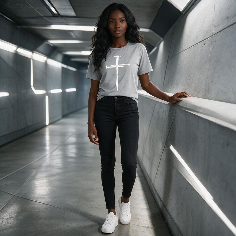 1103-3 Womens crew neck short sleeve T shirt   Minimum total order: 100 pieces. Mix styles are acceptable