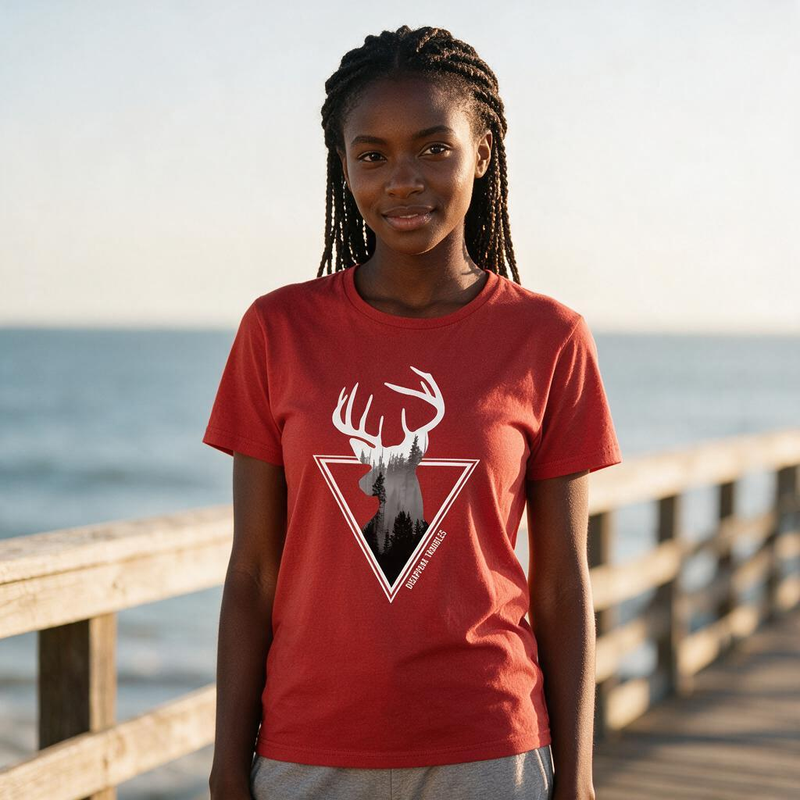 1124-4 Womens crew neck short sleeve T shirt   Minimum total order: 100 pieces. Mix styles are acceptable