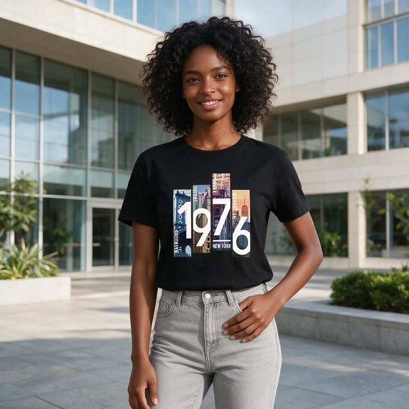 1107-1 Womens crew neck short sleeve T shirt   Minimum total order: 100 pieces. Mix styles are acceptable