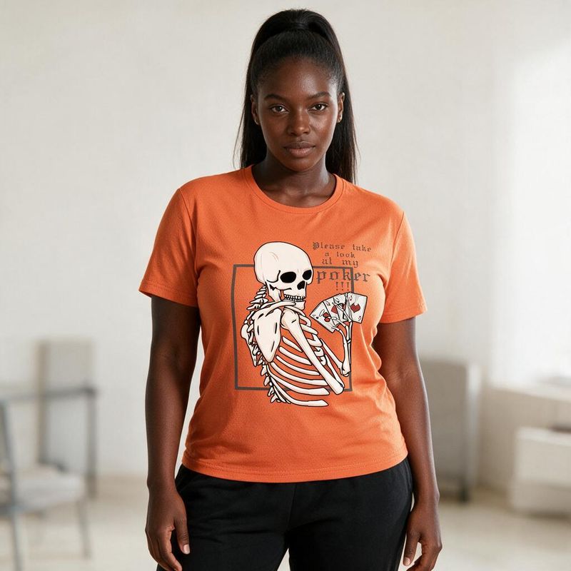 1102-2 Womens crew neck short sleeve T shirt   Minimum total order: 100 pieces. Mix styles are acceptable