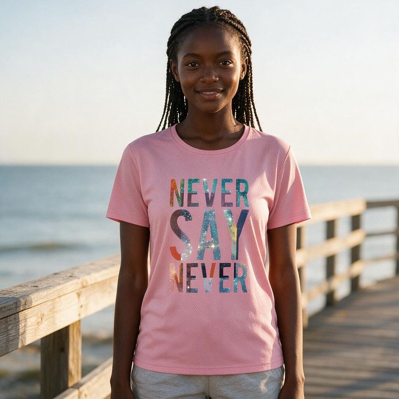 1108-3 Womens crew neck short sleeve T shirt   Minimum total order: 100 pieces. Mix styles are acceptable