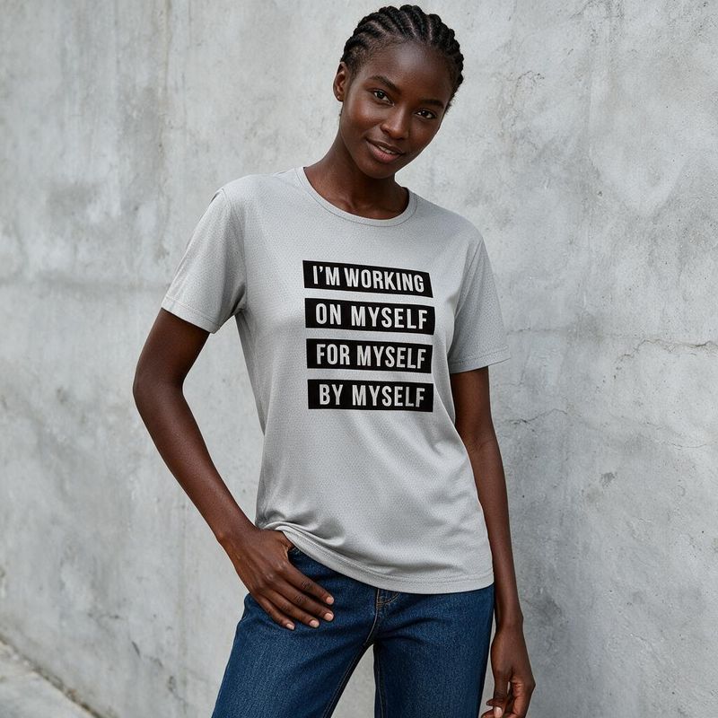1105-2 Womens crew neck short sleeve T shirt   Minimum total order: 100 pieces. Mix styles are acceptable
