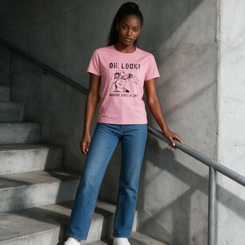 1103-1 Womens crew neck short sleeve T shirt   Minimum total order: 100 pieces. Mix styles are acceptable