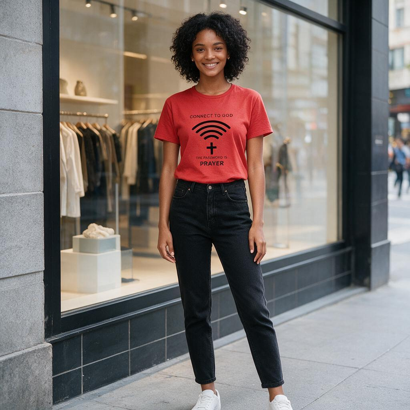 1124-2 Womens crew neck short sleeve T shirt   Minimum total order: 100 pieces. Mix styles are acceptable
