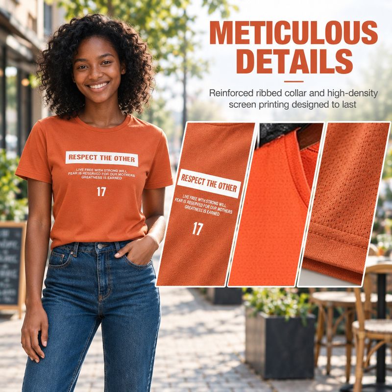 1109-3 Womens crew neck short sleeve T shirt   Minimum total order: 100 pieces. Mix styles are acceptable