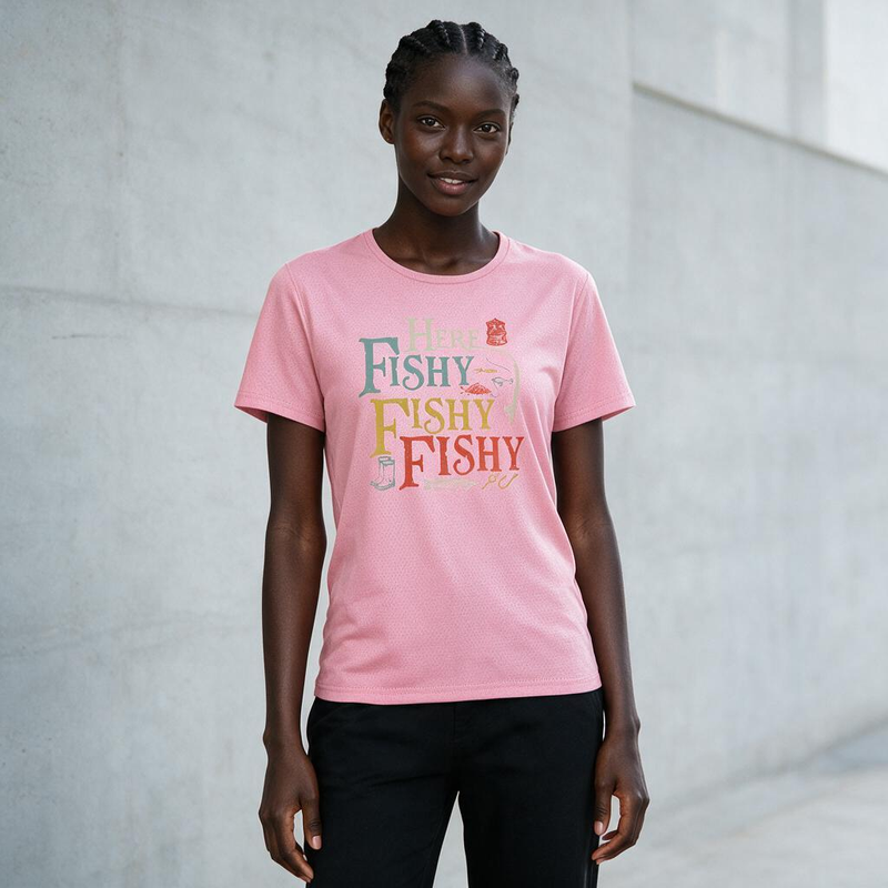 1122-1 Womens crew neck short sleeve T shirt   Minimum total order: 100 pieces. Mix styles are acceptable