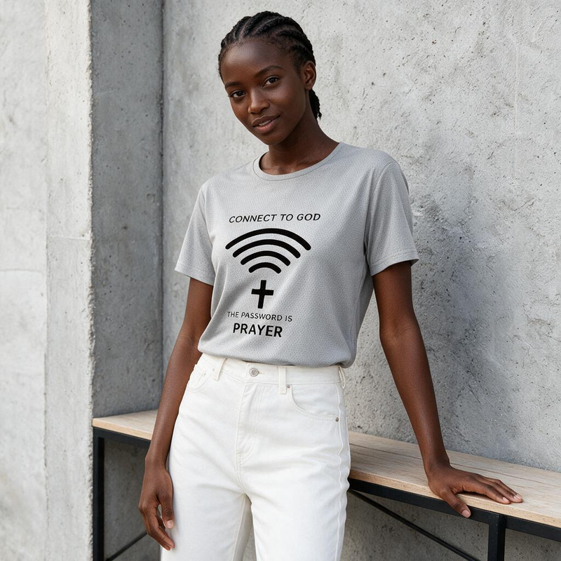 1124-2 Womens crew neck short sleeve T shirt   Minimum total order: 100 pieces. Mix styles are acceptable