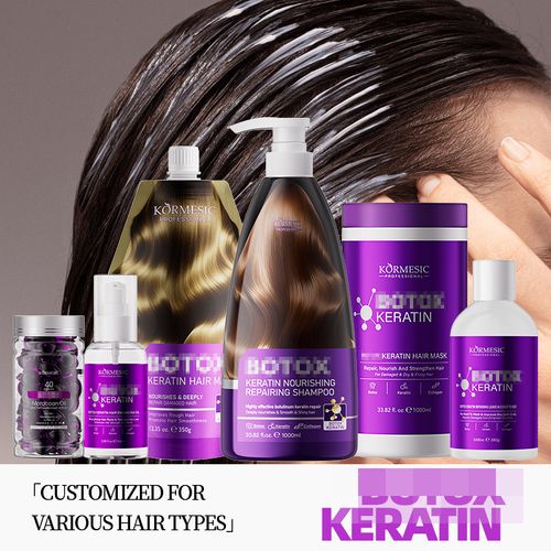 KORMESIC keratin hair mask large volume conditioner series