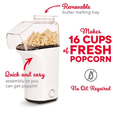 Hot Air Portable Popcorn Machine