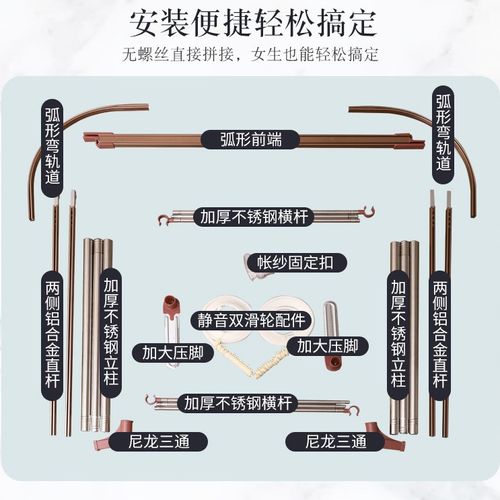轨道蚊帐