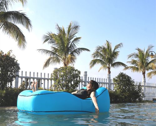 Sunshade Folding Beach Outdoor Inflatable Bed Chair