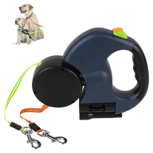 Retractable pet leash