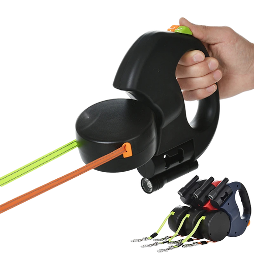 Retractable pet leash
