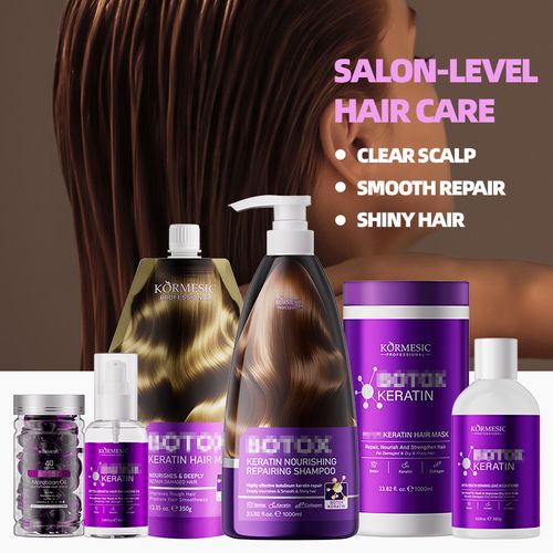 KORMESIC keratin hair mask large volume conditioner series