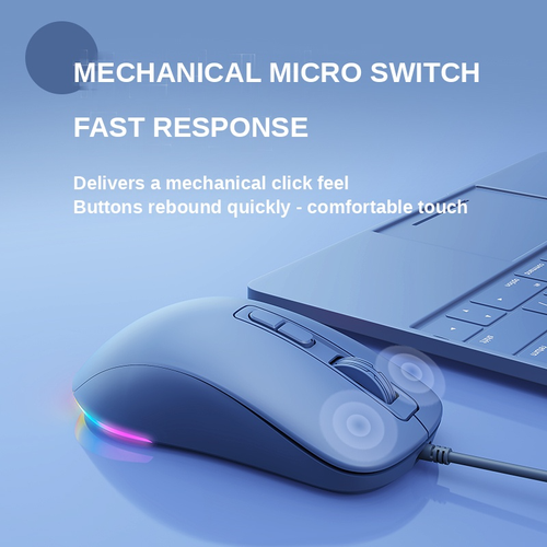 High-value appearance gaming mouse USB wired computer laptop external office home gaming mouse