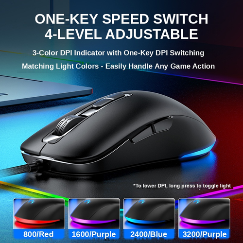 High-value appearance gaming mouse USB wired computer laptop external office home gaming mouse