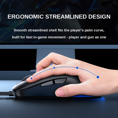 High-value appearance gaming mouse USB wired computer laptop external office home gaming mouse