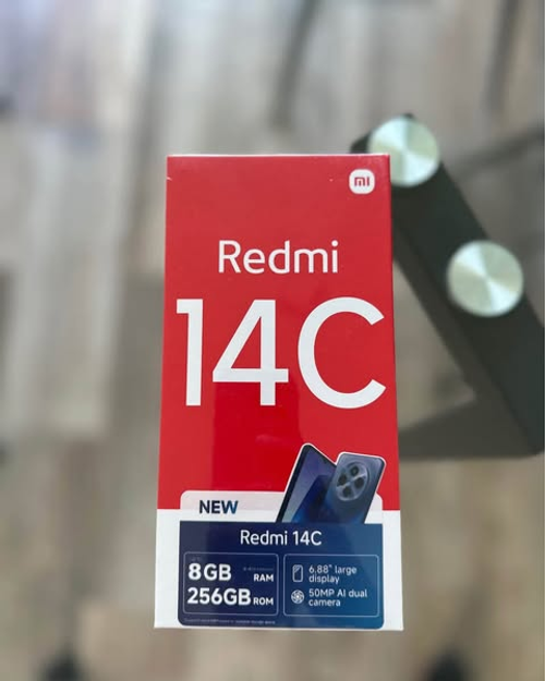 📱 Xiaomi Redmi 14C 6.88-inch | 8GB RAM + 256GB Storage | Android 12 | 🌍 Global 4G Unlocked Version | 📦 Brand New, Unopened | 🚚 Ships from Accra | 💵 Cash on Delivery Available