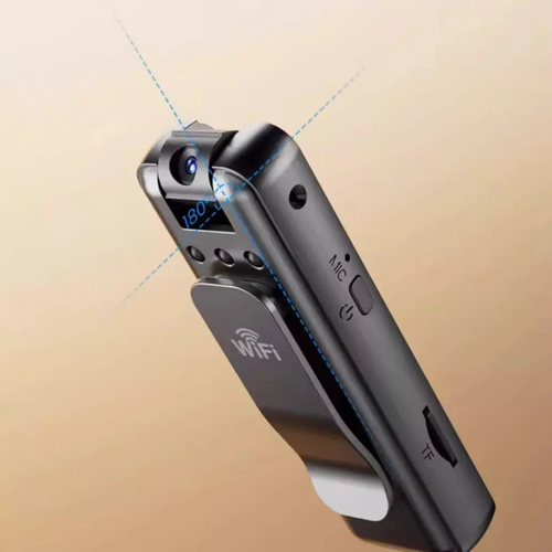HD Clip-On Camera Portable Front Camera Professional Action Camera