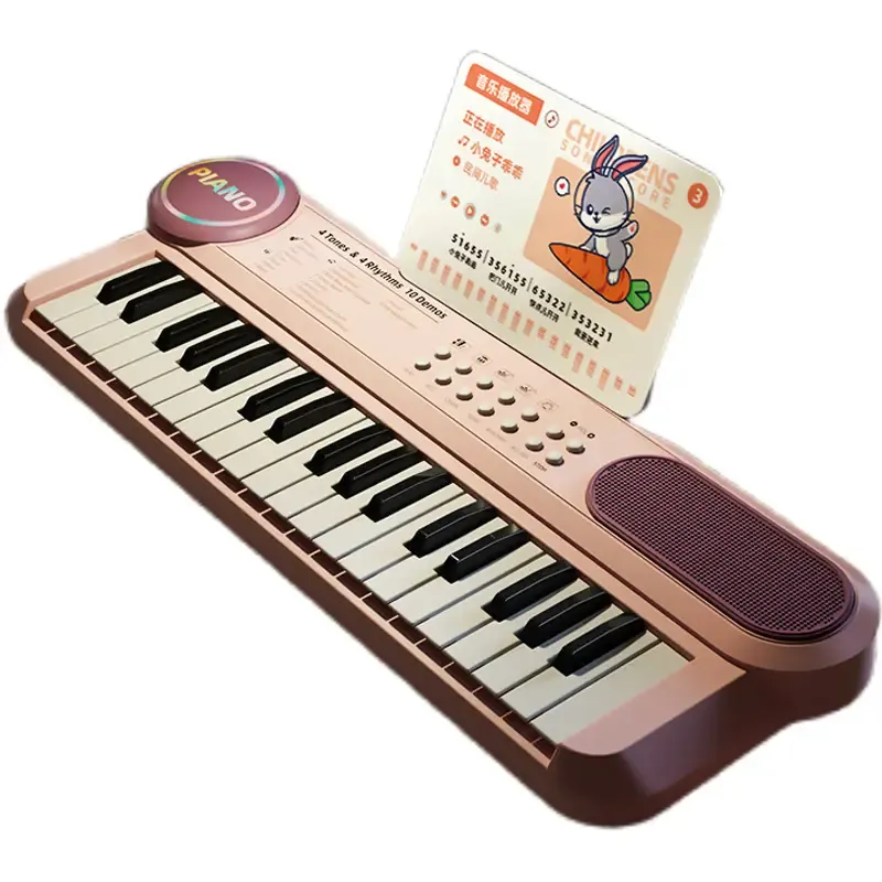 Mini Musical Toy Piano Electronic Piano Portable Piano Keyboard Musical Instrument Children's Electronic Keyboard