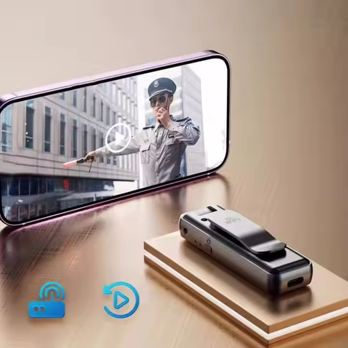 HD Clip-On Camera Portable Front Camera Professional Action Camera