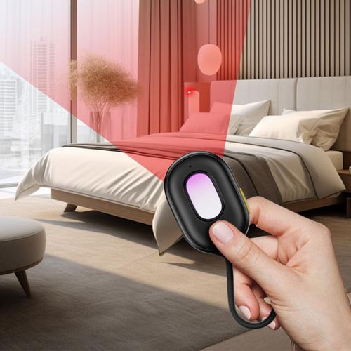 Infrared camera detector vibration alarm