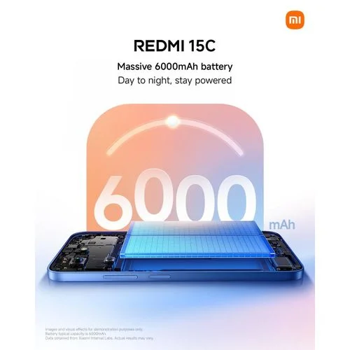 Xiaomi Redmi 15C 6.9-inch, 16GB RAM256GB ROM, Android 15 | 💵 Cash on Delivery