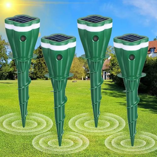 Outdoor Vibrating Solar Waterproof Animal Repellent
