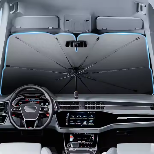 Car Interior Accessories Car Front Window Sunshade UV Blocking Heat Insulation Protection Foldable Car Sunshade
