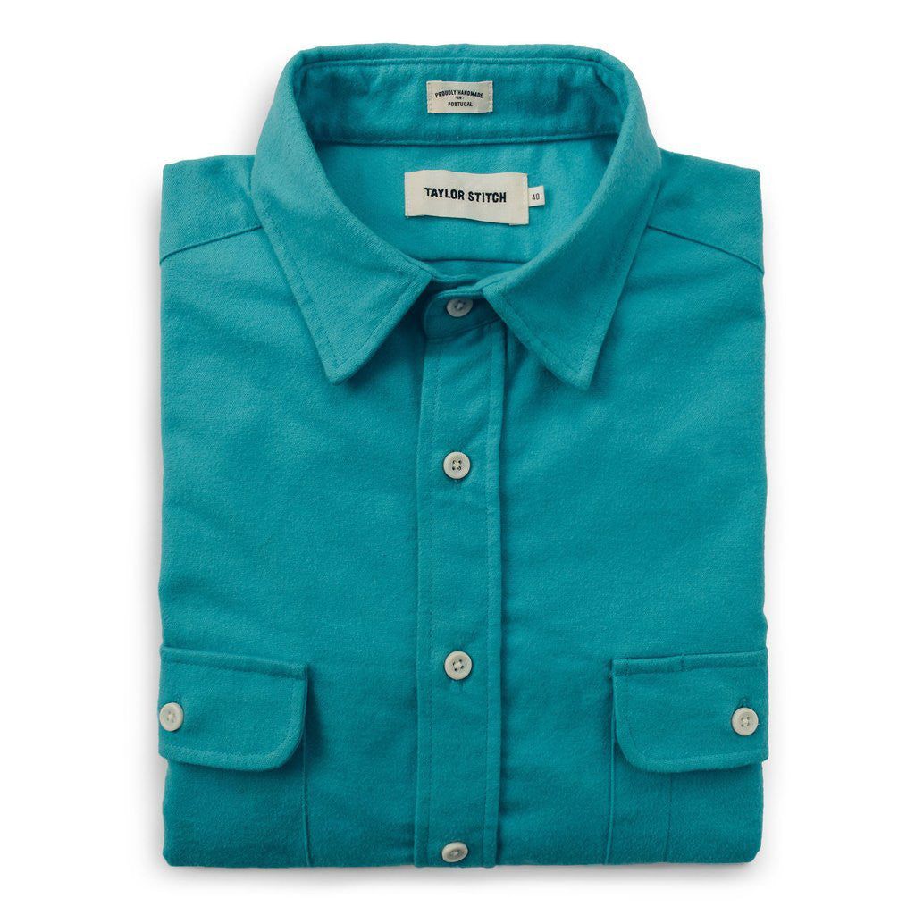 The Yosemite Shirt in Turquoise