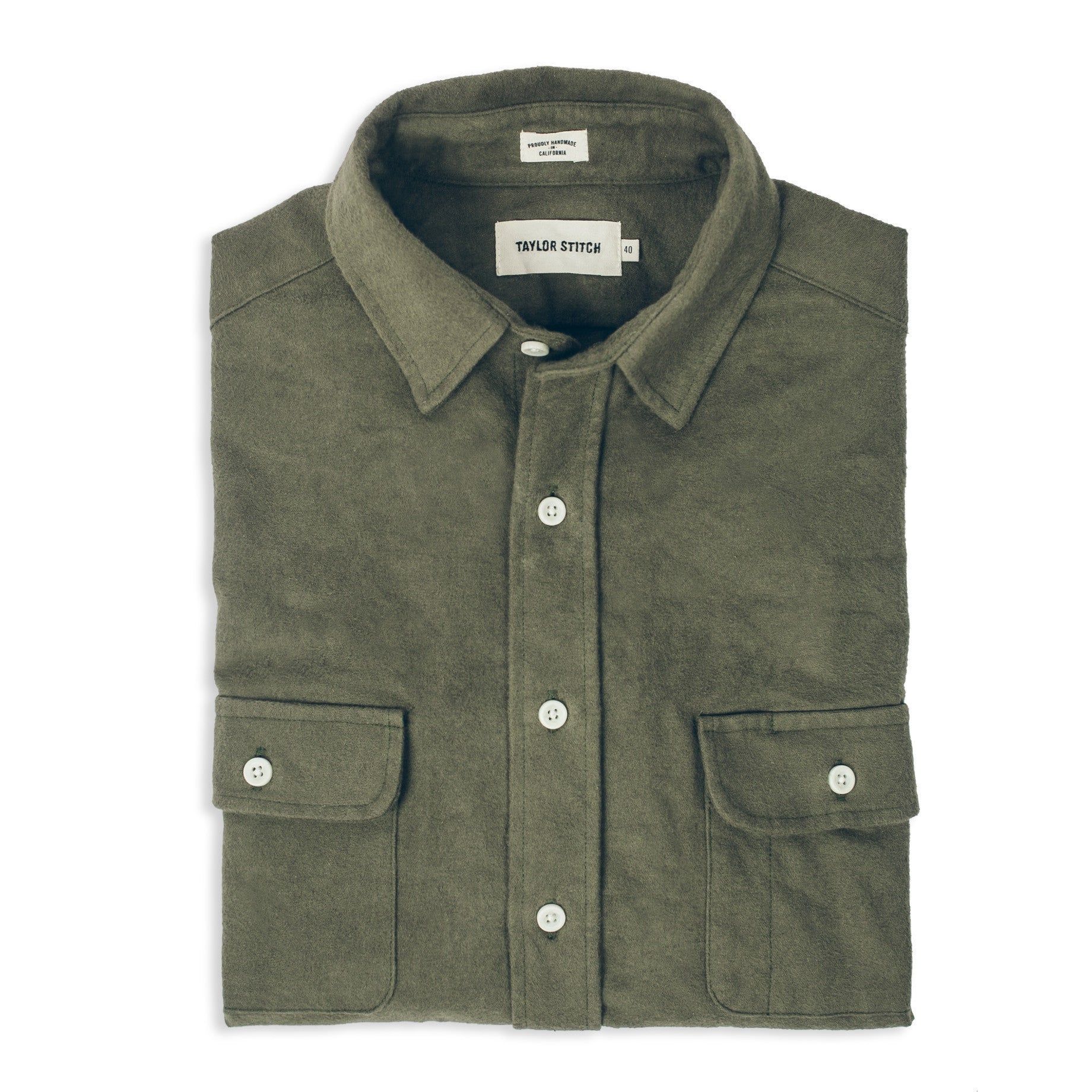 The Yosemite Shirt in Olive Drab