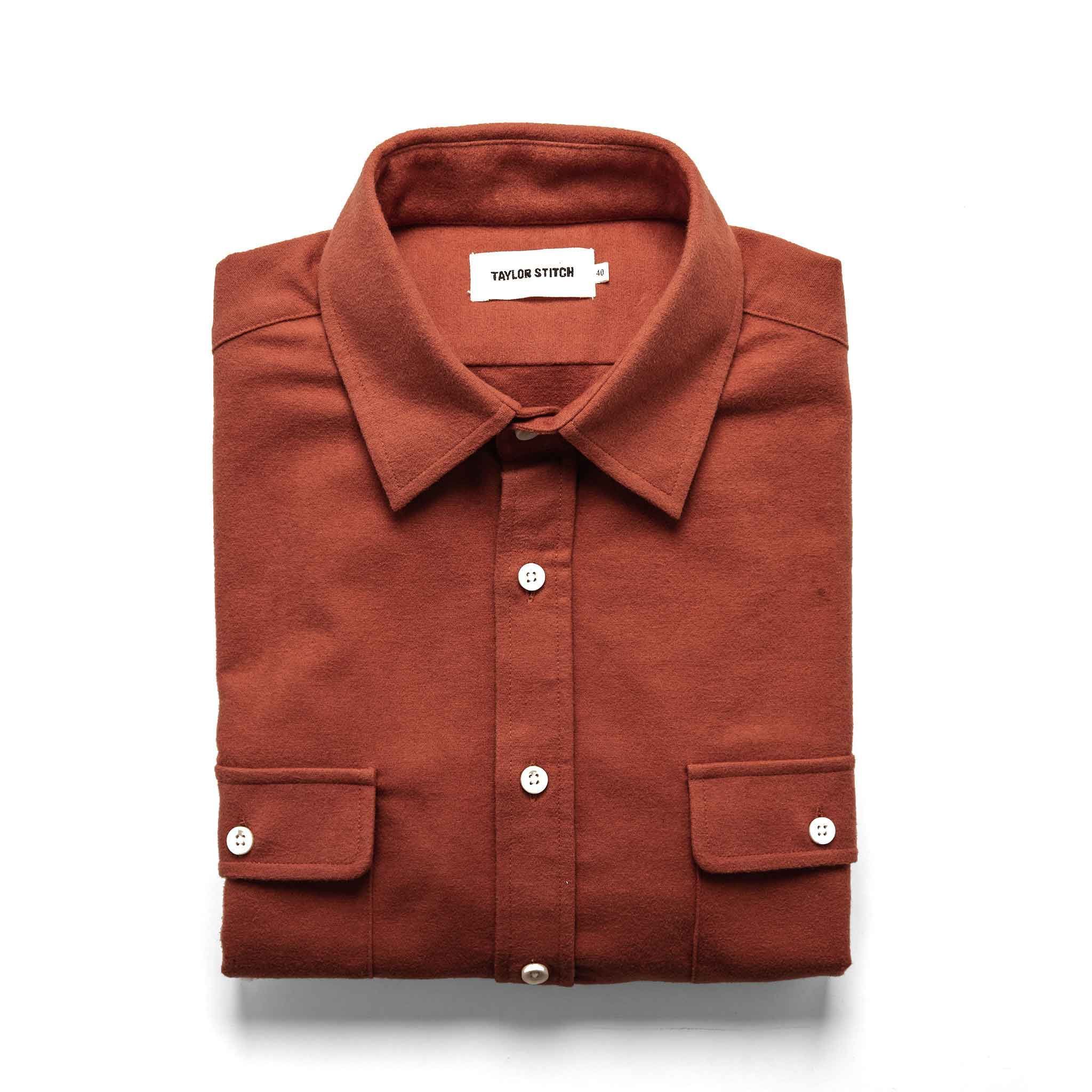 The Yosemite Shirt in Dusty Red