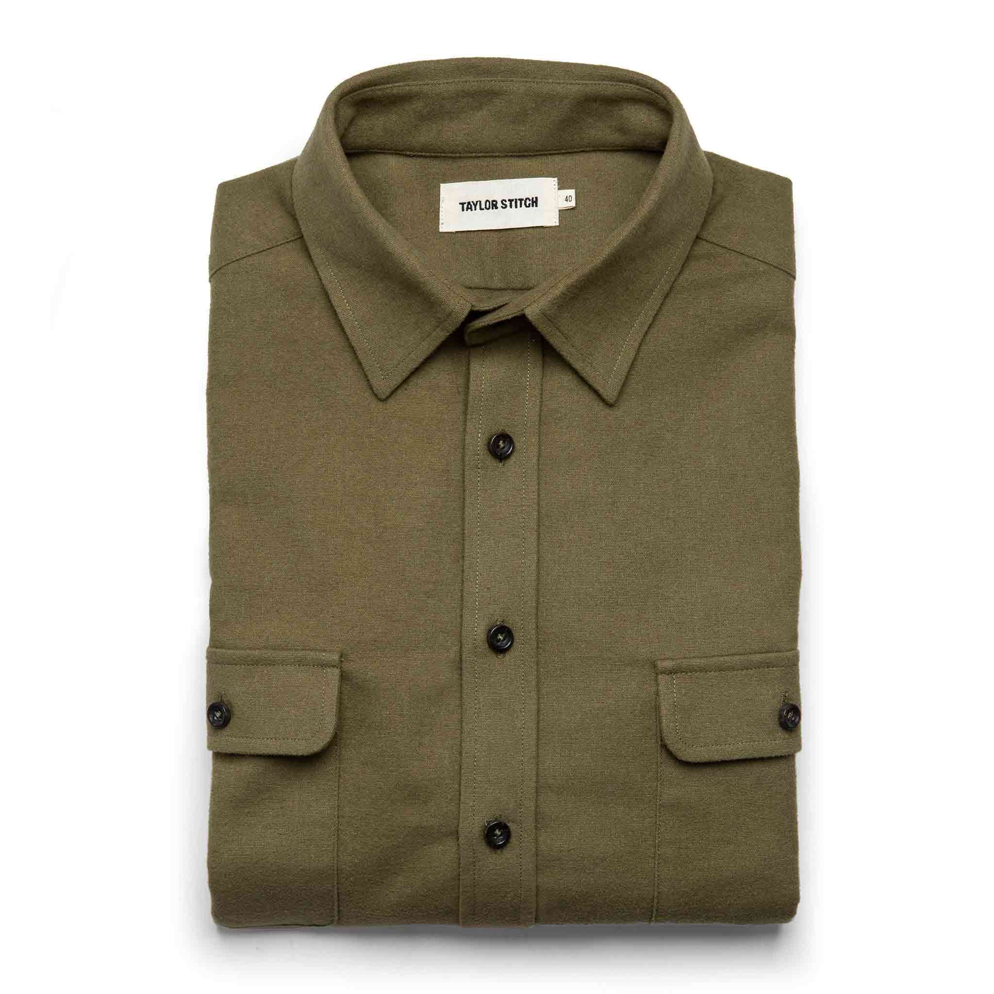 The Yosemite Shirt in Dusty Army