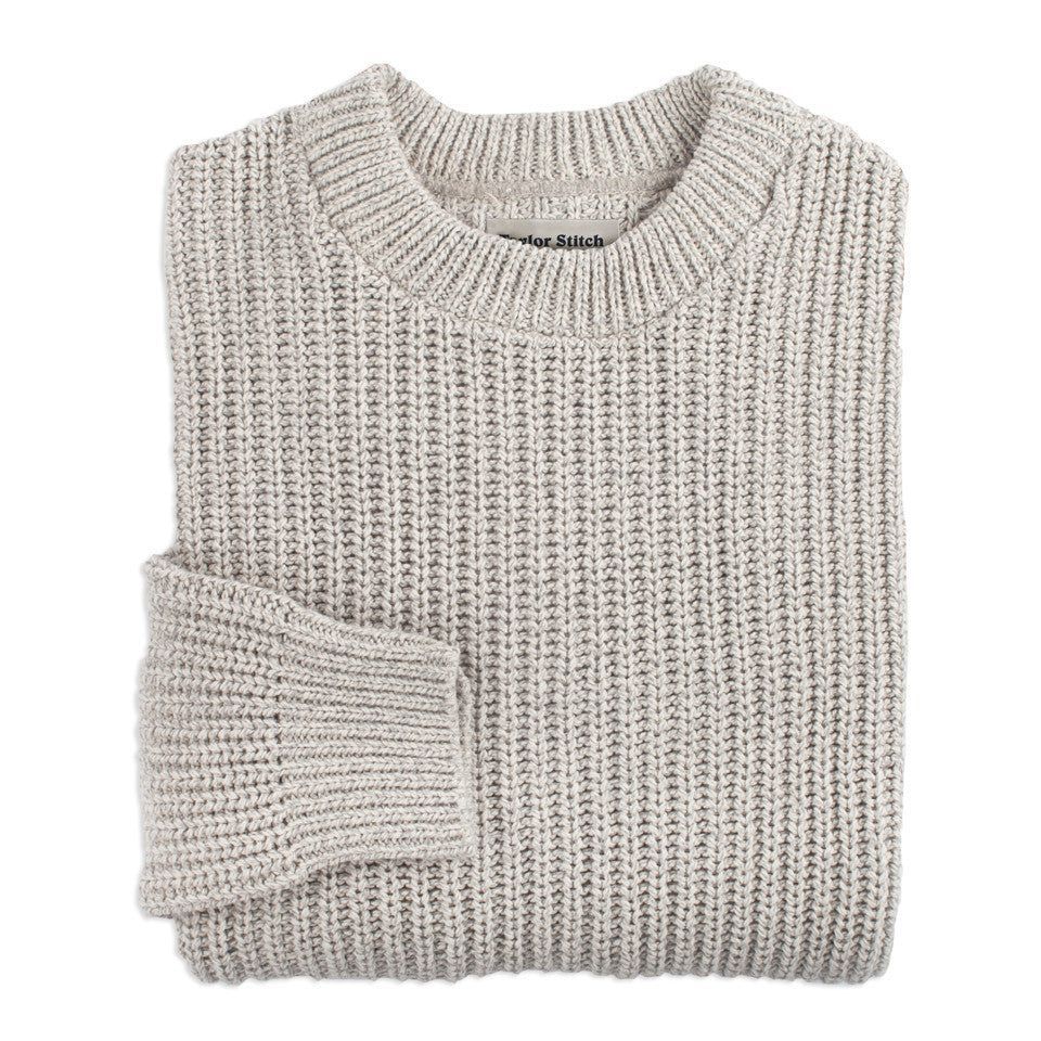 The Whaler Sweater in Ash