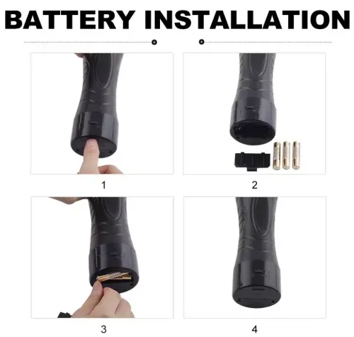 Electric Vibrating Hercules Masturbator Flashlight XY-90 (CN) - Male Adult Sex Toy