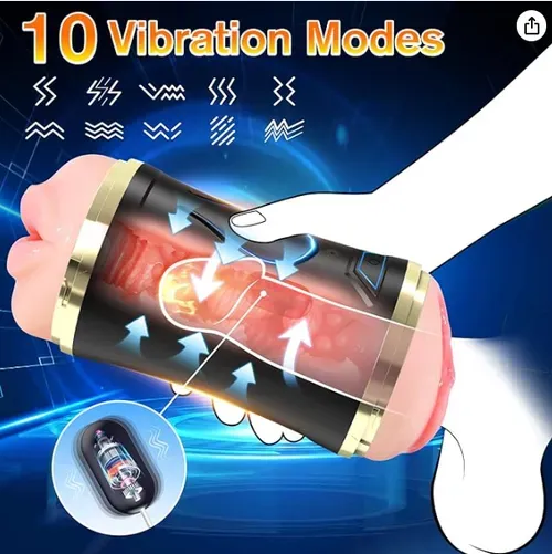 Men's Dual-Use Masturbator