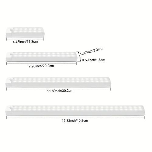 Motion Sensor Cabinet Light - USB Rechargeable & Battery Powered