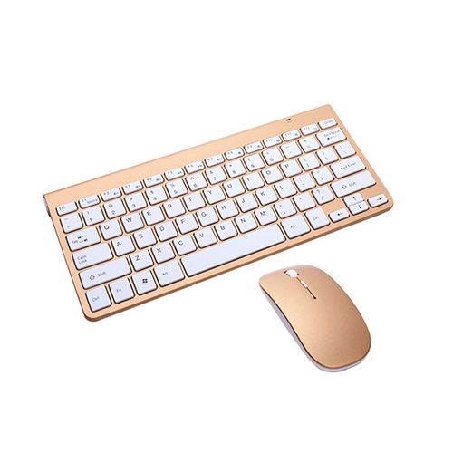 108S 2.4G Wireless Keyboard and Mouse Protable Mini Keyboard Mouse Combo Set For Notebook Laptop Mac Desktop PC Computer Smart TV PS4