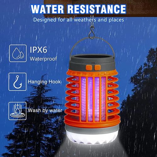 ✨ Multifunctional Solar camping Mosquito Killer Lamp