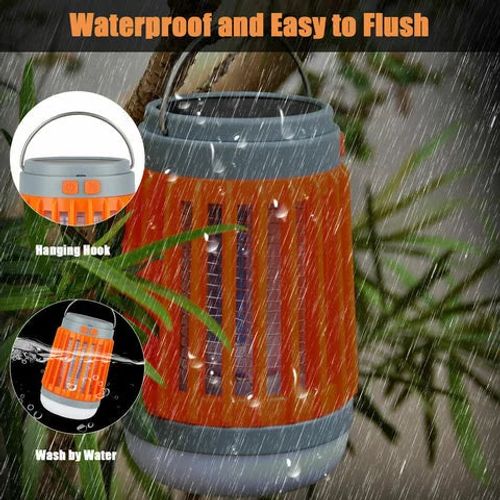 ✨ Multifunctional Solar camping Mosquito Killer Lamp