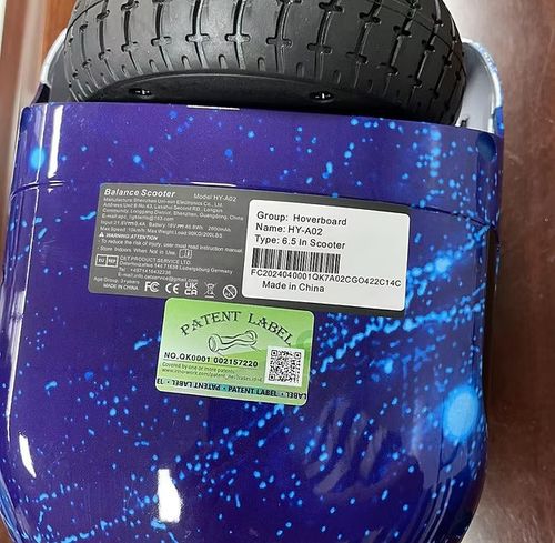 Hoverboard with Built-in Bluetooth Speaker and 6.5 Colorful