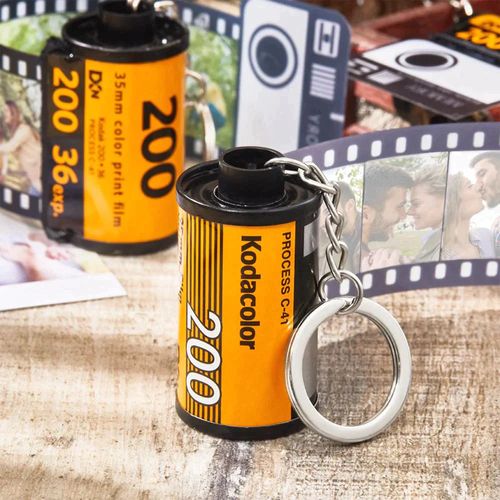 Custom Camera Film Roll Keychain1