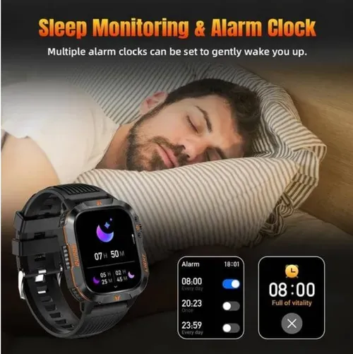 Men's Military Outdoor Sports Smart Watch for Android & IOS