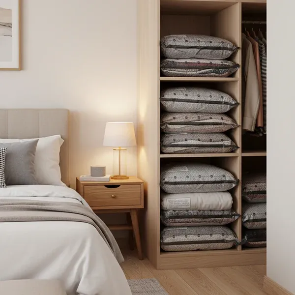 💪🌬️ Travel Vacuum Storage Bags and Portable Pump Set 👕✨