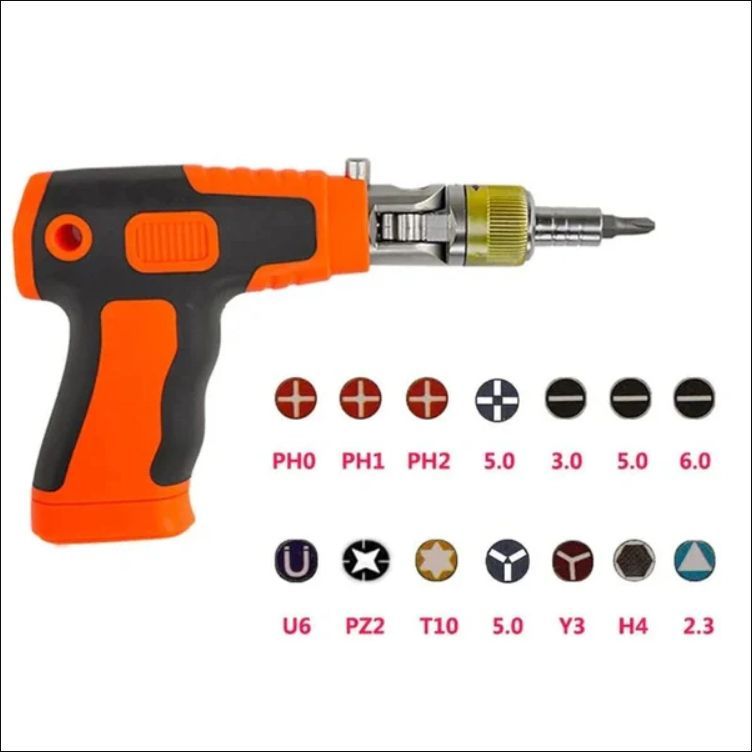 Magnetischer Ratschenschraubendreher-Satz